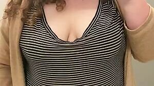 Feeling frisky in the office bathroom 😉