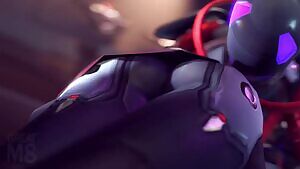 Moira toying with McCree