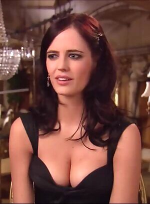 Eva Green has some great cleavage