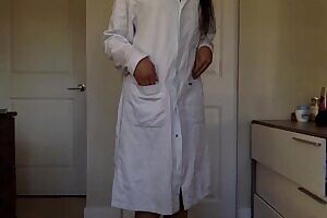 Sometimes, a girl just wants to be sandwiched between her TA and her lab partner, but alas, the TA is off bounds and the lab partner is seeing someone. What i they knew what was under the lab coat though? 🤔