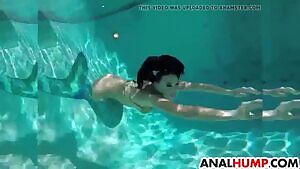 Rare video of a Mermaid laying an egg