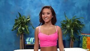 Sexy Alina lubed up and pounded