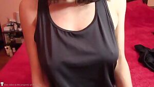 Fucking my pussy in seamless pantyhose!