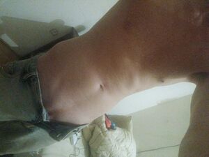 Dyed Pubic Hair Landing Strip Nude