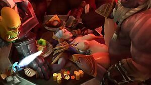 Jaina Proudmoore Fuck Party