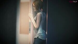 Rachel getting fucked as Chloe watches