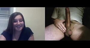 It's so big...it's an actual NSFW reaction! XD