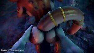 Fucked Against a Tree