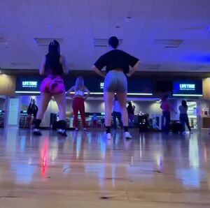 Shaking it in the gym