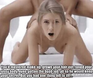 Submit to your master, sissy