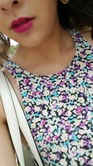 Wondering what I'm wearing under my dress?