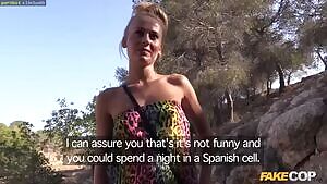 Carmel Anderson gets fucked by a Fake Cop