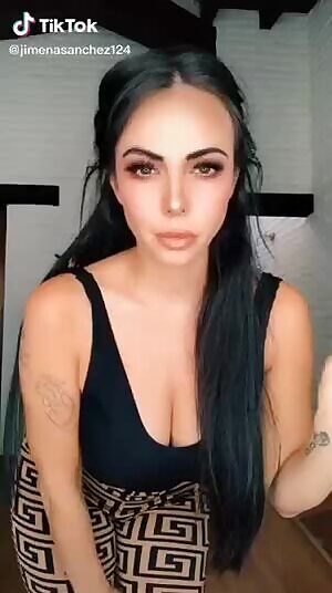 Jimenita Sánchez está muy nalgona