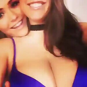 Angela White and her friend