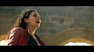 In this Avengers deleted scene, Elizabeth Olsen uses her superpowers to make herself cum while thinking about the last time she received a good cock stuffing...