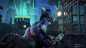 Widowmaker riding Reaper