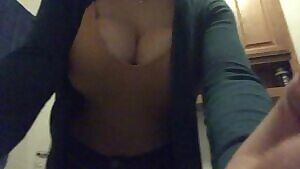 Wish you could play with my tits?