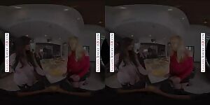 BECKY BANDINI, DEE WILLIAMS, RACHAEL CAVALLI - OLD COLLEGE FRIENDS TAG TEAM A YOUNG STUD