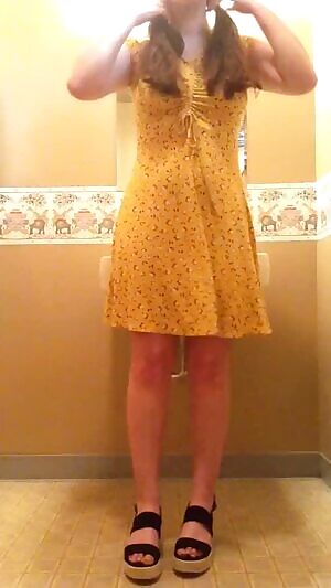 Take It All Off At The Bathroom!