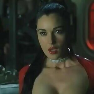 Monica Bellucci in the Matrix.