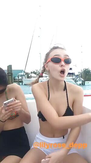 Lily Rose Depp - I would dominate this teenager