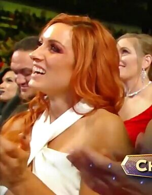 Becky's amazing dress at the HoF
