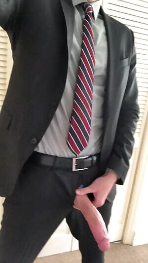 Stroking and dirty talking after a long workday