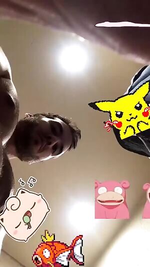 Nipple play and pokemons