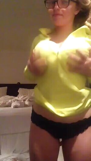 The buxom librarian look has its appeal.