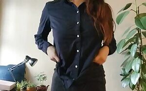 Pale Girl Titty Drop