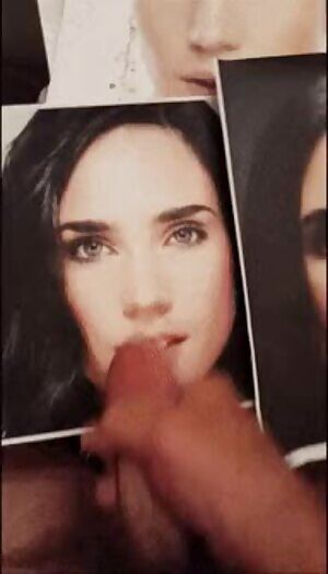 Gorgeous MILF Jennifer Connelly Gets My Cum Right In Her Mouth Yet Again