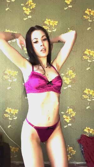Arms Up Naked Small Tits Solo
