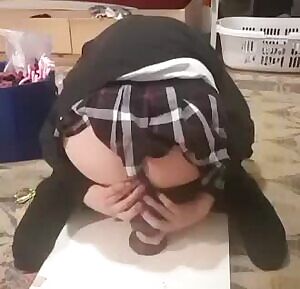 Using the bad dragon for the first time in a while... forgot how HUGE it is!