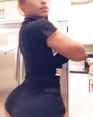 Cutie with a big o' booty