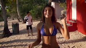 Daniela Lopez sexy as fuck on the beach