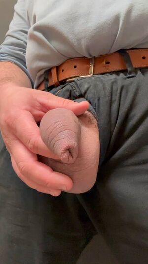 Foreskin Big Balls Clothed POV Public