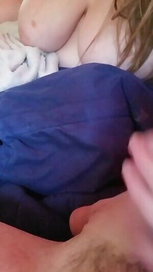 Fuck popcorn. She likes playing with daddy cock while we netflix