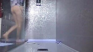 hot teen shower pee