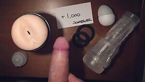 Completely missed I passed 1.000 followers and feel like celebrating - but can't decide with what. Help? Appreciate so many of you indulge me in my fantasies & exhibitionism. Thanks! Stay sexy...