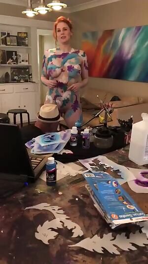 Maitland Ward Body Paint Story