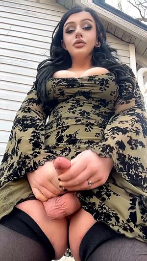 Trans POV Cum Cumshot Girl Dick