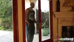 Redhead Nanny Abbey Train Loves BBC