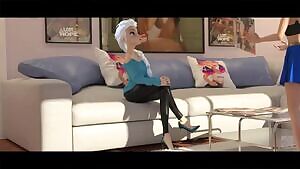 Queen Elsa of Arendelle Casting Couch