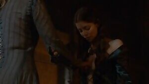 Charlotte Hope's first full frontal scene