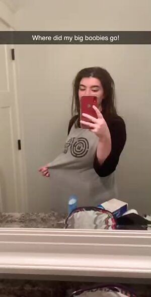 Making a quick run to the store after my shower and threw on a sports bra 🤷‍♀️ Sent this to my friends