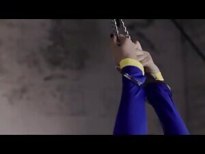 Supergirl cuffed up and raped by...lead vocalist of a KISS tribute band