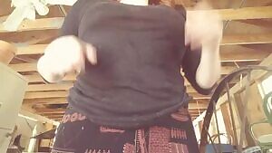 Pretty sure I got caught flashing at a tag sale