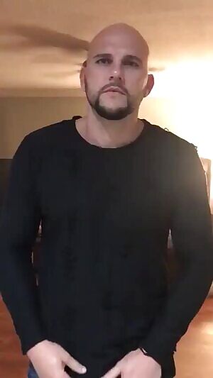 Hung stud gets naked