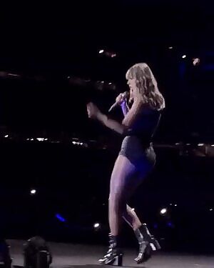 Taylor Swift used to be a skinny innocent girl, now she’s a curvy goddess, showing off her ass for everyone. She’s a blonde aryan goddess who needs to submit to BBC and be bred by superior African cum. Whitebois can’t handle her anymore.