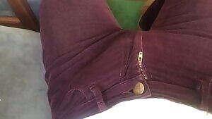 i love when my hard cock shows through my pants